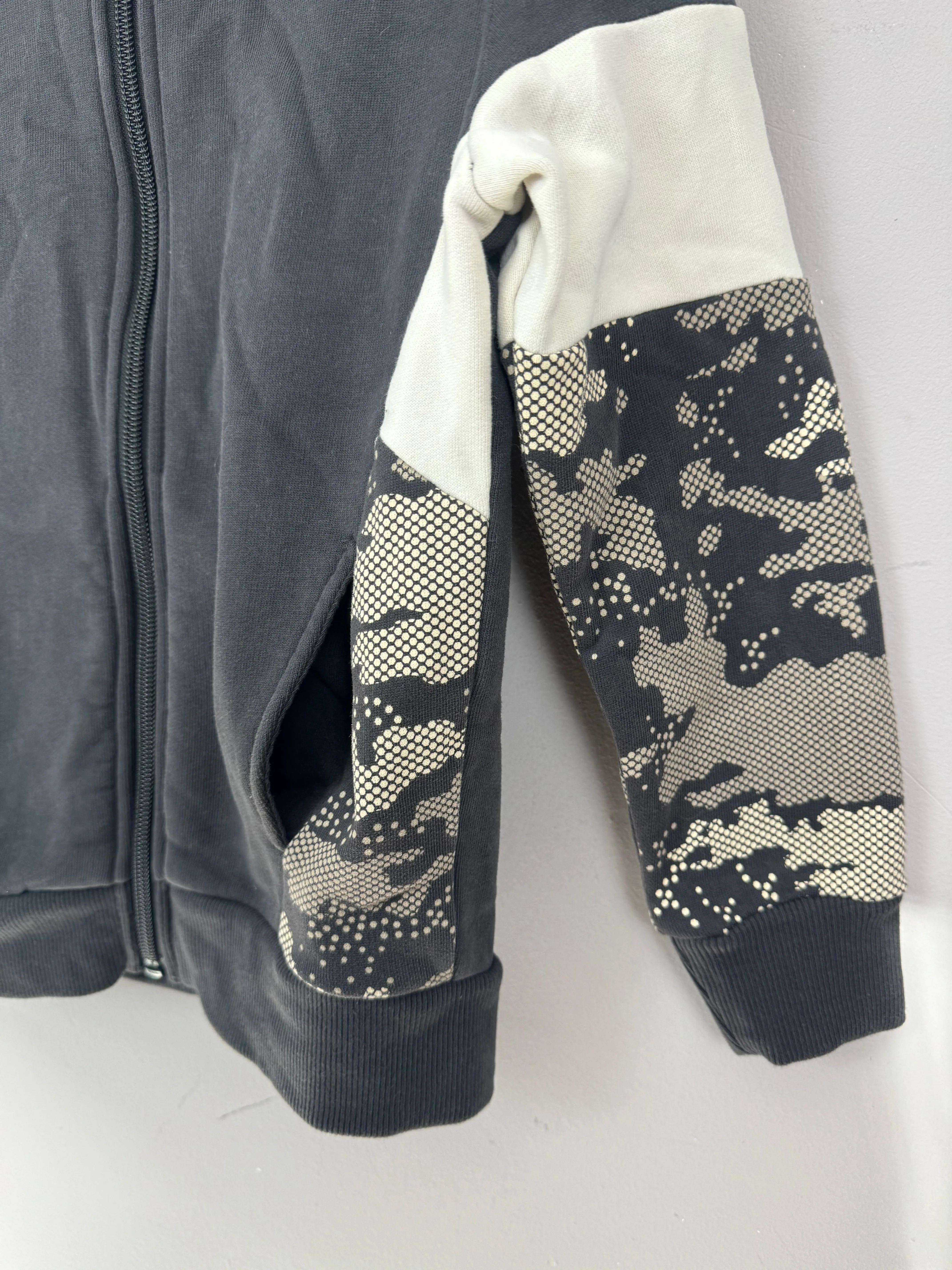 Next Grey Tech Hoodie 4-5y