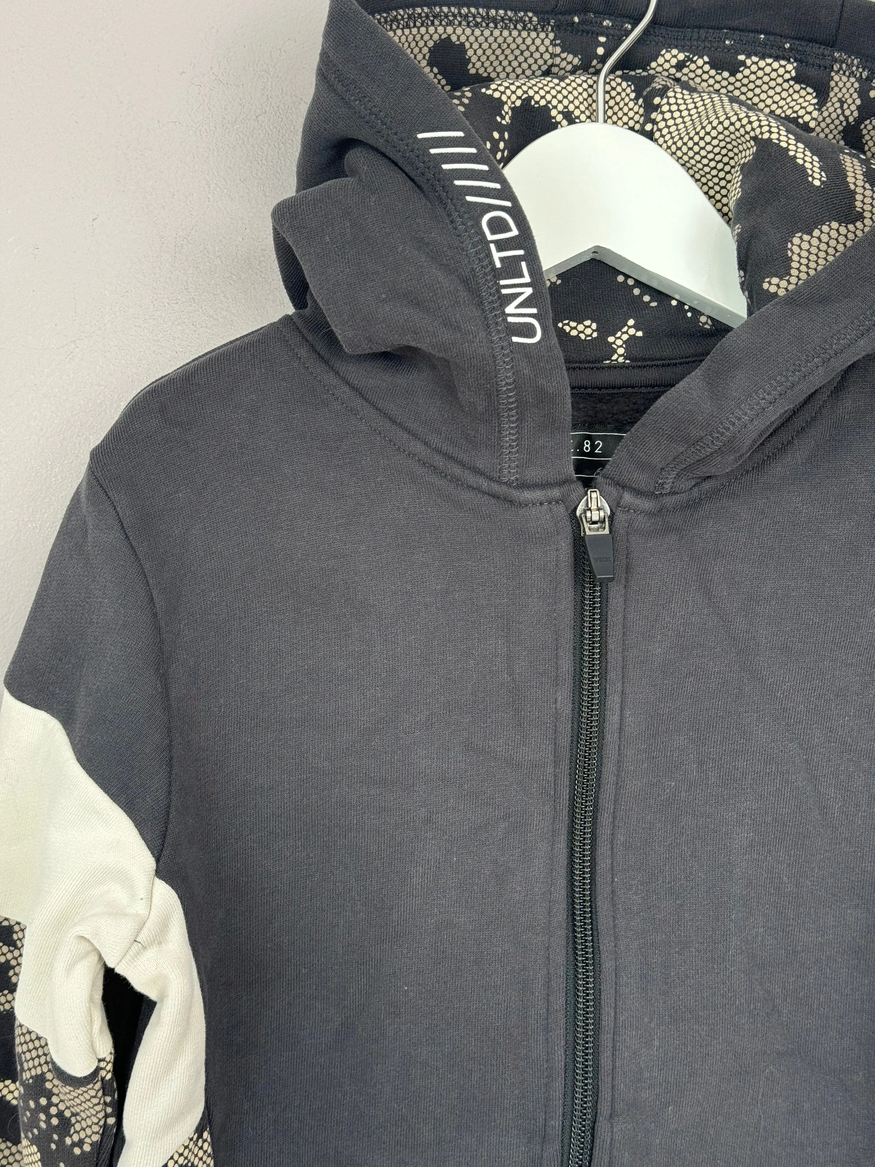 Next Grey Tech Hoodie 4-5y