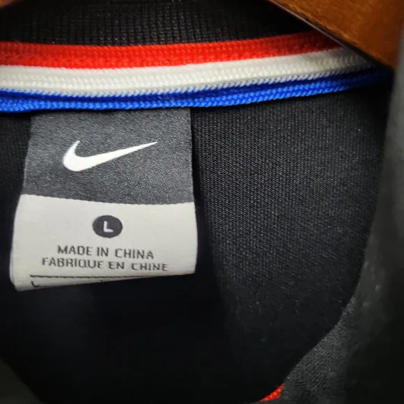 Nike USA Women's Soccer Team Full Zip Warm-Up Jacket Size Large Excellent Cond.
