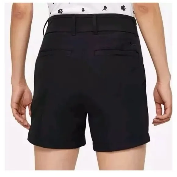 Nike Women’s Size Large Black Dri Fit Victory 5” Golf Shorts NWT