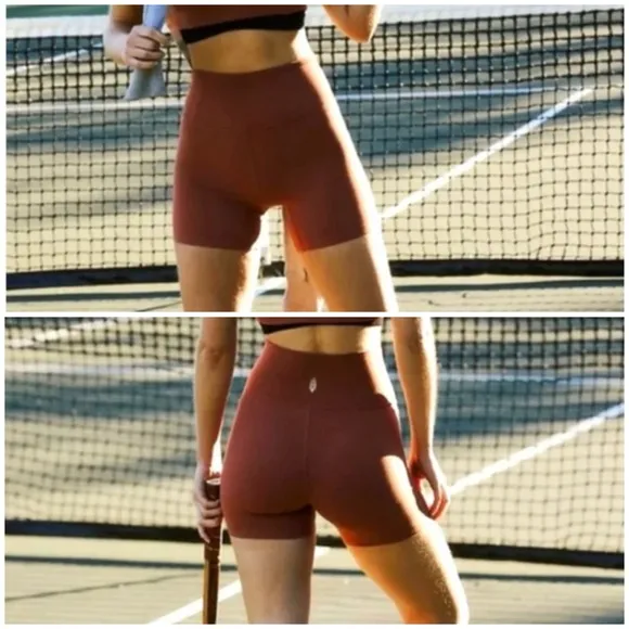 NWOT Free People FP Movement Never Better Bike Shorts - Sequoia - XS