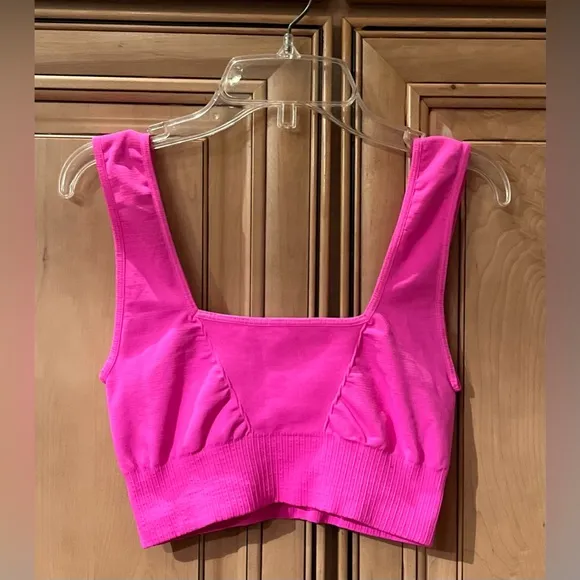 NWOT Free People Good Karma Square Neck Bra