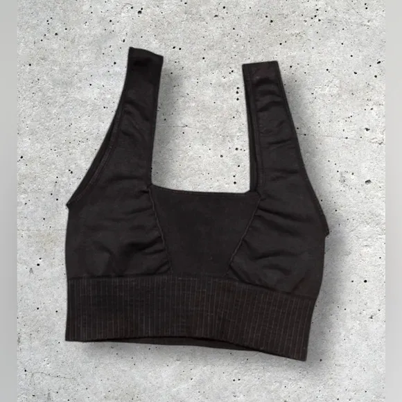 NWOT Free People Good Karma Square Neck Bra