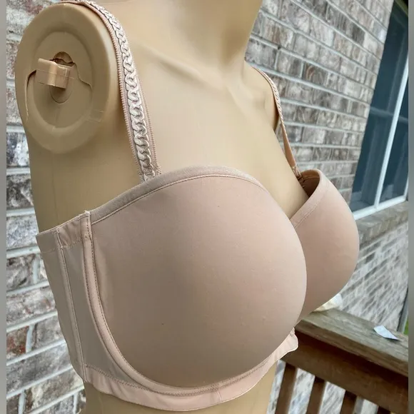 NWTs 38D Le Mystère Nude/Champagne/Tan Bra