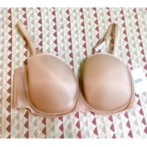 NWTs 38D Le Mystère Nude/Champagne/Tan Bra