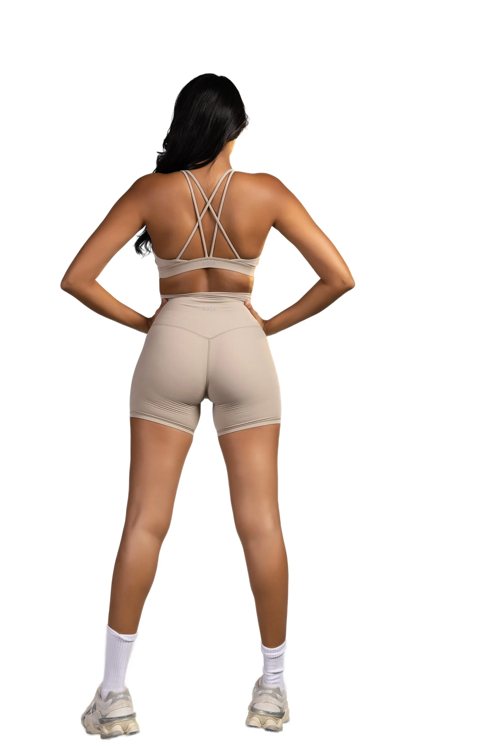 Nyra Sport Bra Beige