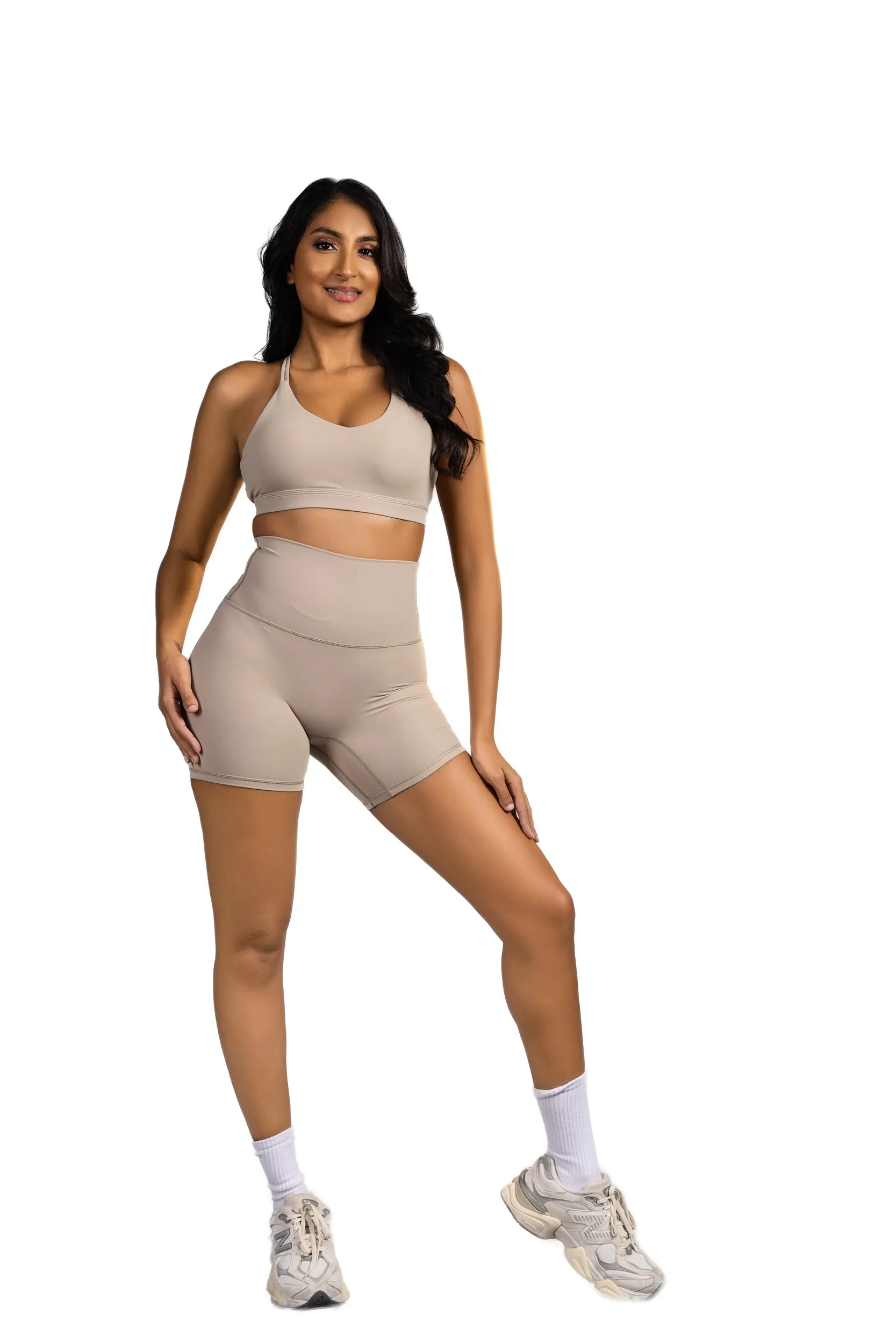 Nyra Sport Bra Beige