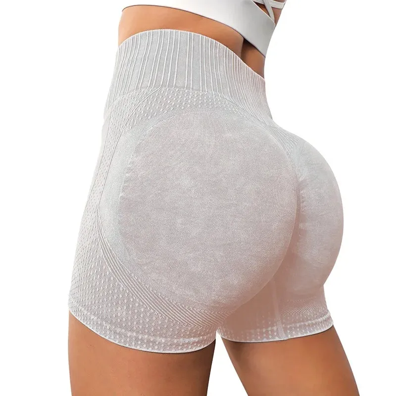 Obsidian Phoenix Women's Luxury Seamless Knitted Sports Shorts