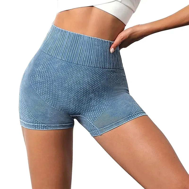 Obsidian Phoenix Women's Luxury Seamless Knitted Sports Shorts