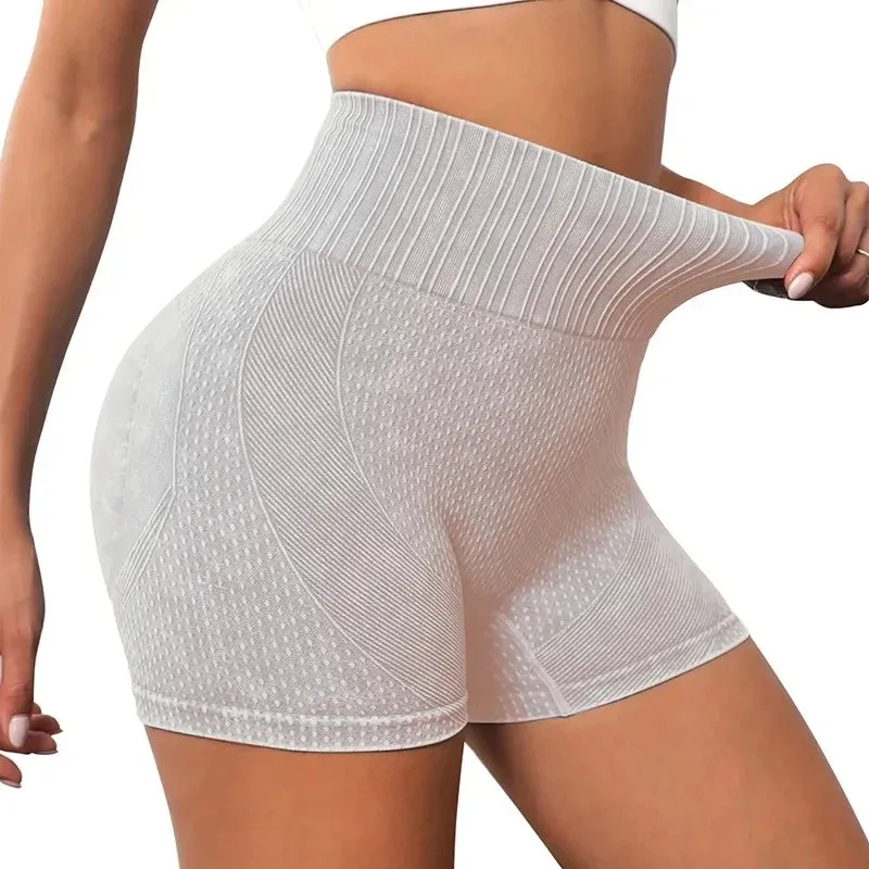 Obsidian Phoenix Women's Luxury Seamless Knitted Sports Shorts