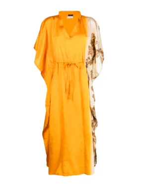 Okra Flower Kaftan