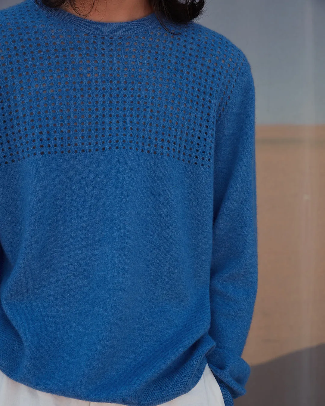 Open-knit Detailed Sweater