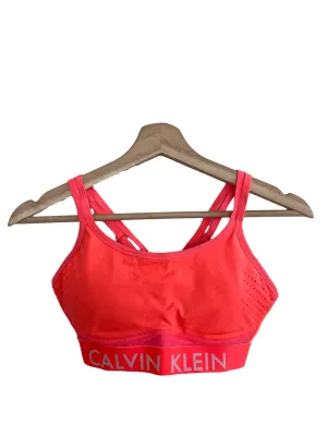 Orange Neon Sports Bra