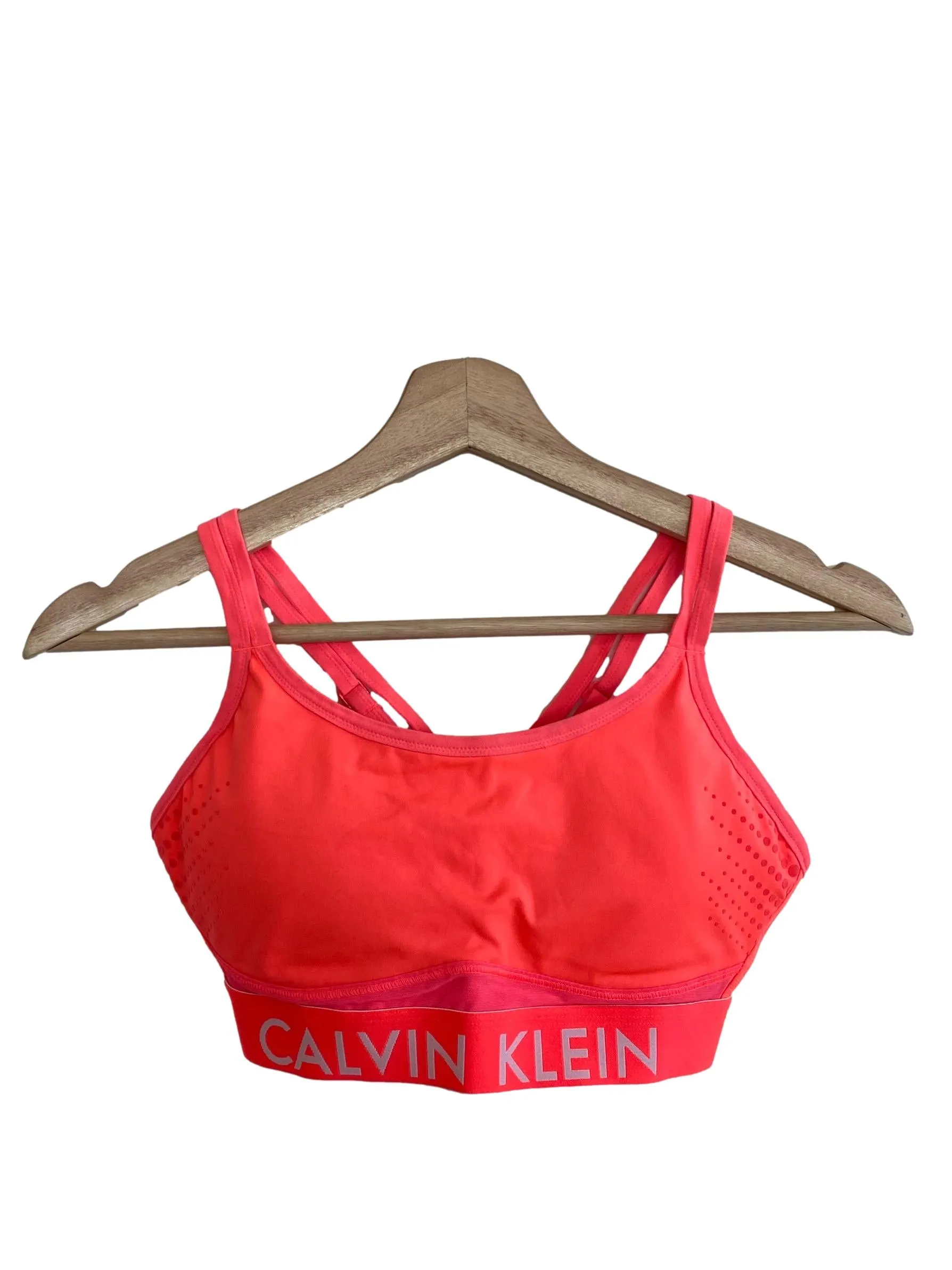 Orange Neon Sports Bra