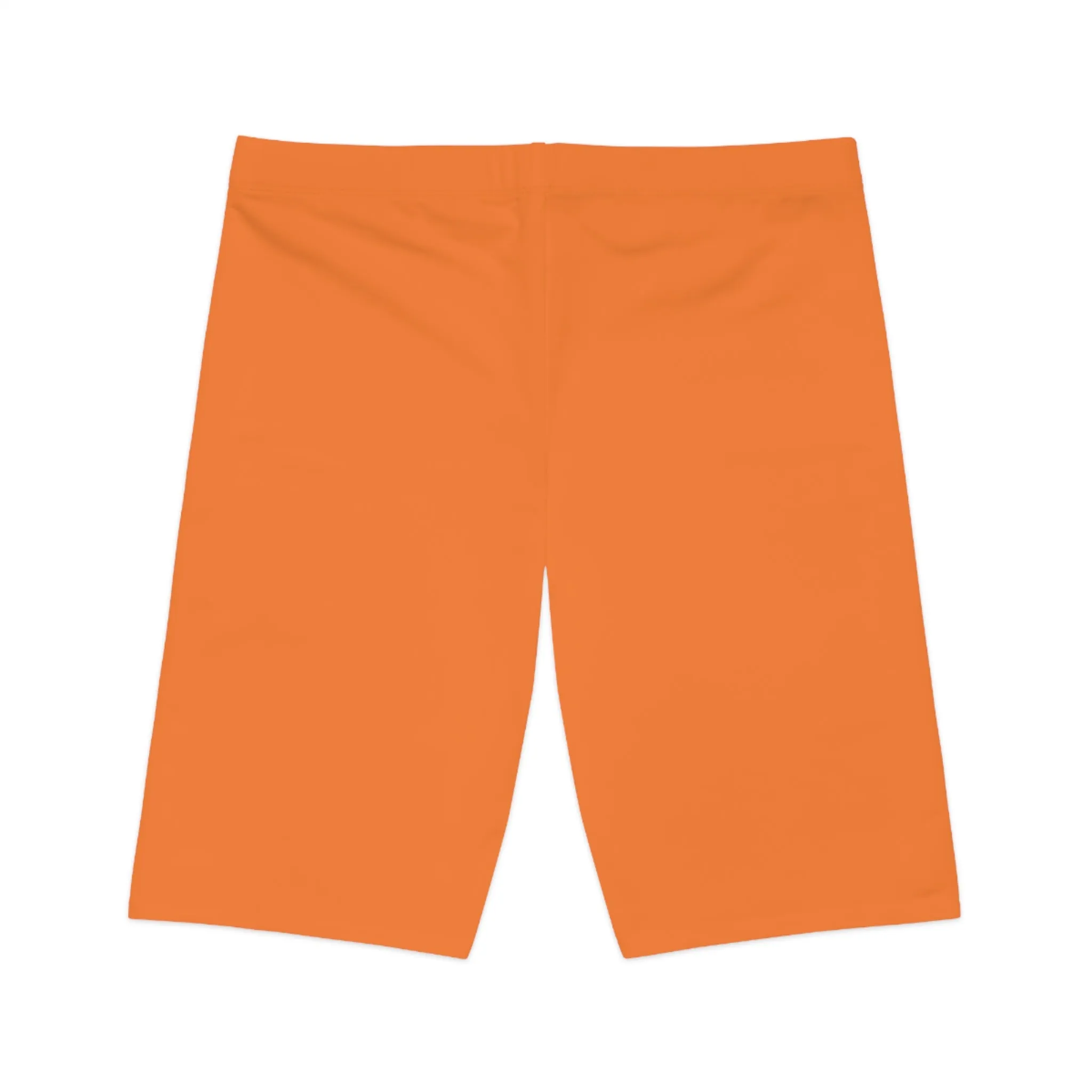 Orange Women's Bike Shorts