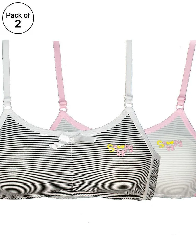 Pack of 2 -  Comforts Cotton Bra for Women