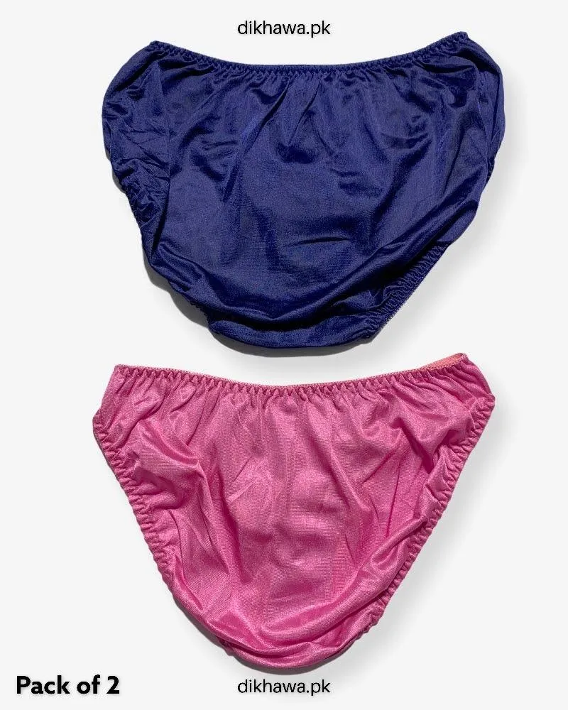 Pack of 2 Imported Stocklot Branded Net Panty Stretchable Silk Net Panty 2021