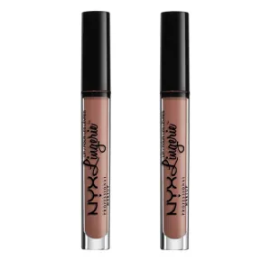 Pack of 2 NYX Lip Lingerie Liquid Lipstick, Cashmere Silk # LIPLI18