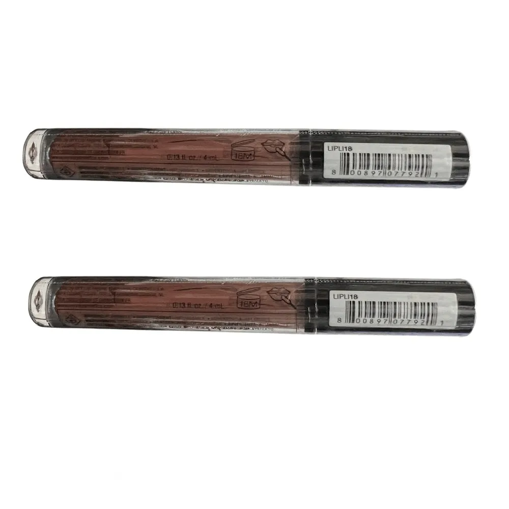 Pack of 2 NYX Lip Lingerie Liquid Lipstick, Cashmere Silk # LIPLI18
