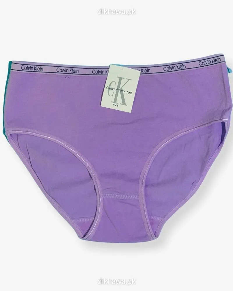 Pack of 3 - CK Plain Panty - Flourish CK Plain Panty Mix Colors - 444, 555, 666