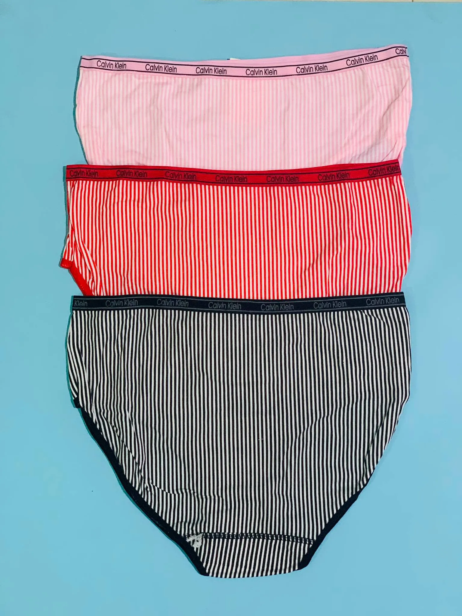 Pack of 3 - CK Plain Panty - Flourish CK Plain Panty Mix Colors - 444, 555, 666
