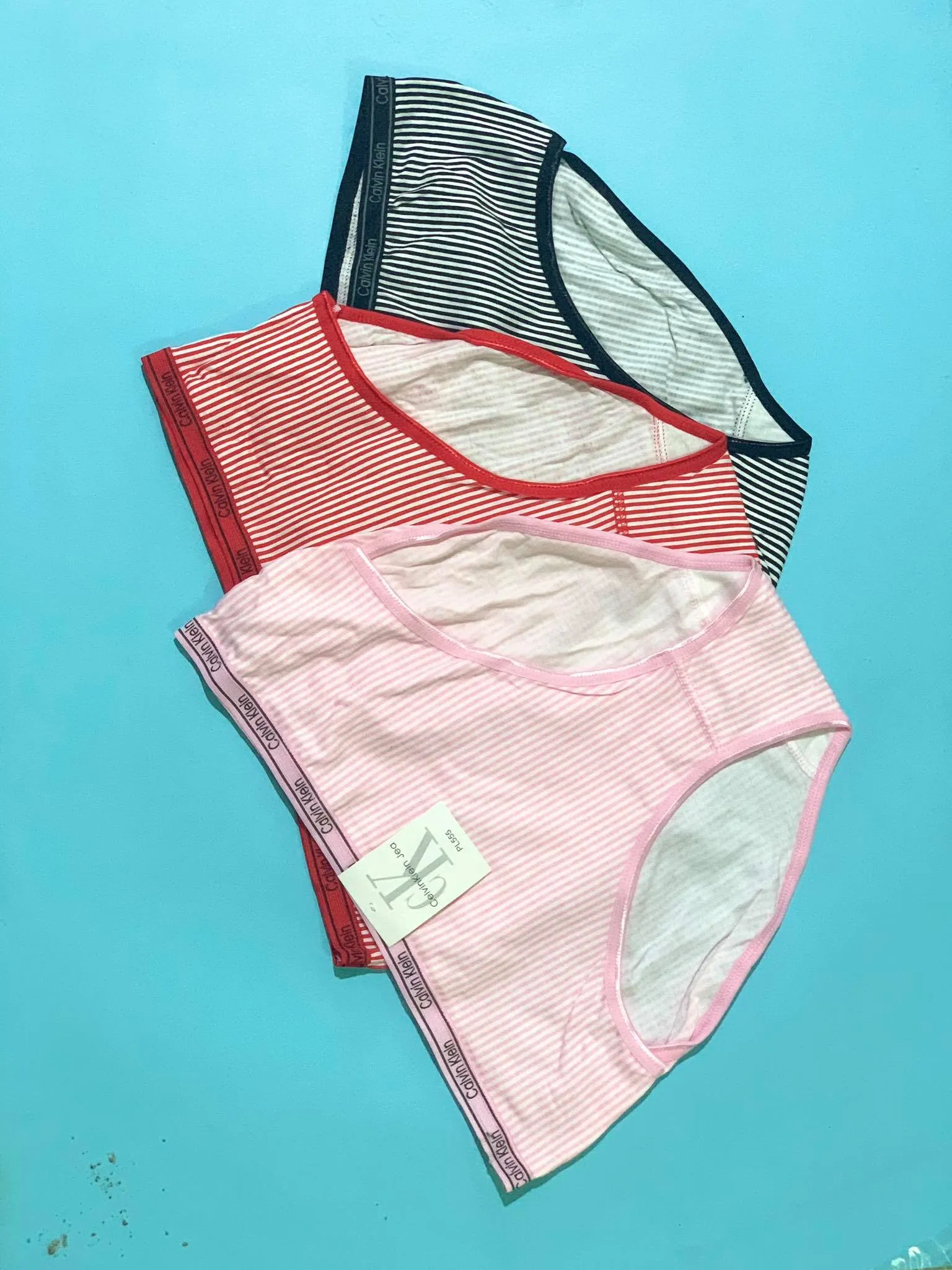 Pack of 3 - CK Plain Panty - Flourish CK Plain Panty Mix Colors - 444, 555, 666
