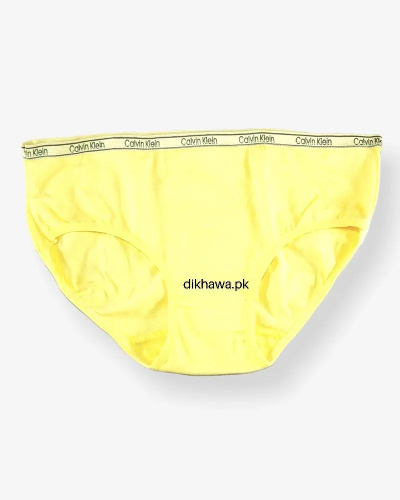 Pack of 3 - CK Plain Panty - Flourish CK Plain Panty Mix Colors - 777, 888, 999
