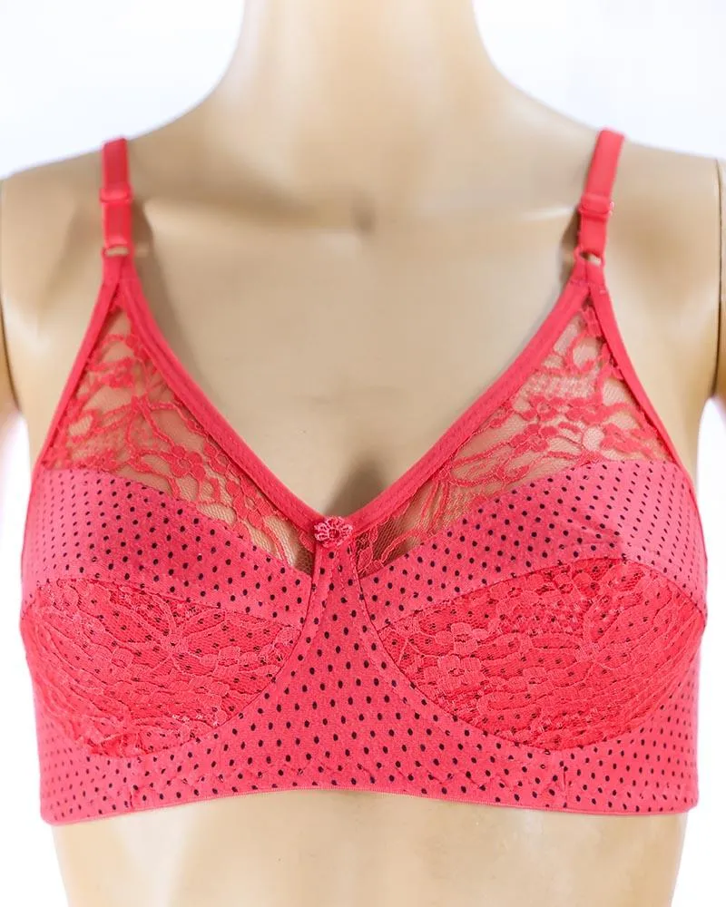 Pack of 3 Madam Bra - N2 - Non Padded Bra - Non Wired Bra