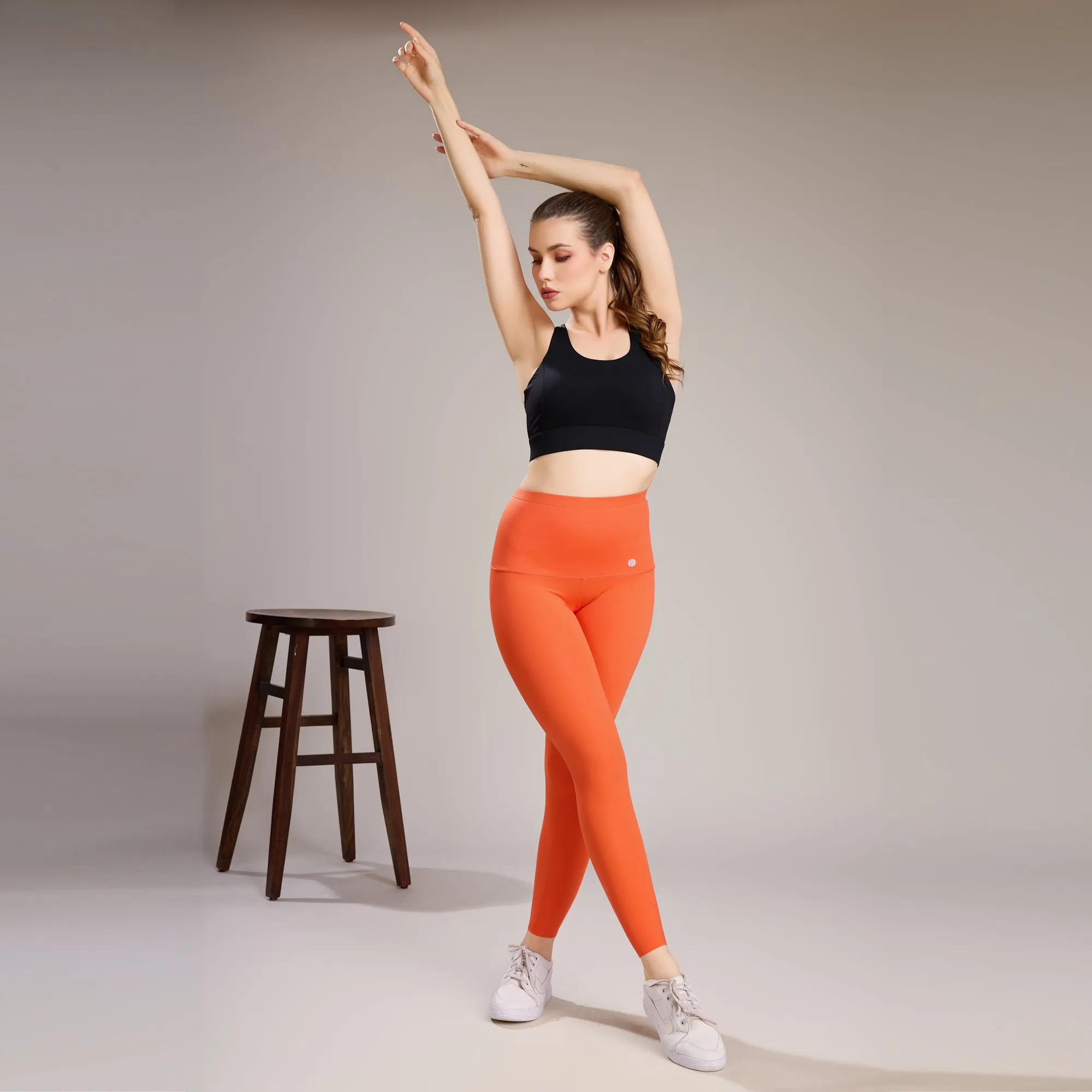 Padded Non wired Full Coverage Seamless Racerback Sports Bra