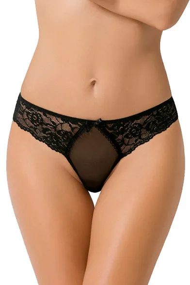 Passion Omena Thong Black