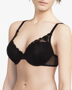 Passionata - White Nights Push Up Bra - Black
