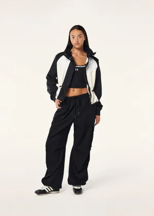 P.E NATION - Shelter Jacket - Black / Whisper White