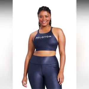 Peloton High Neck Strappy Bra
