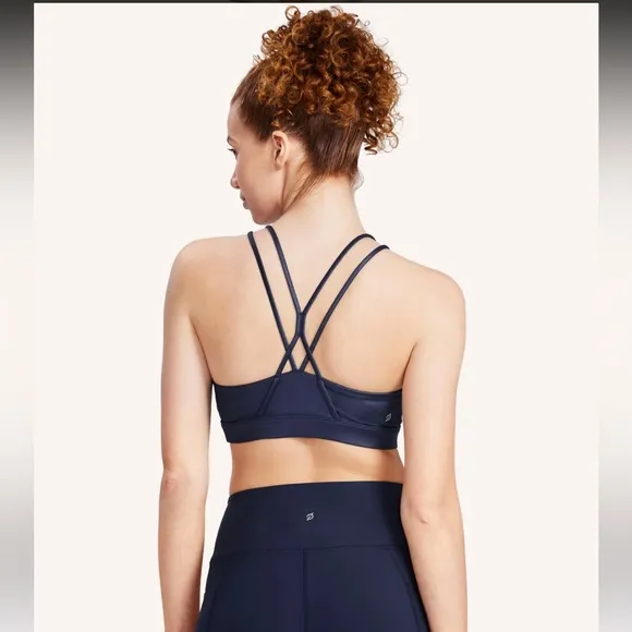 Peloton High Neck Strappy Bra