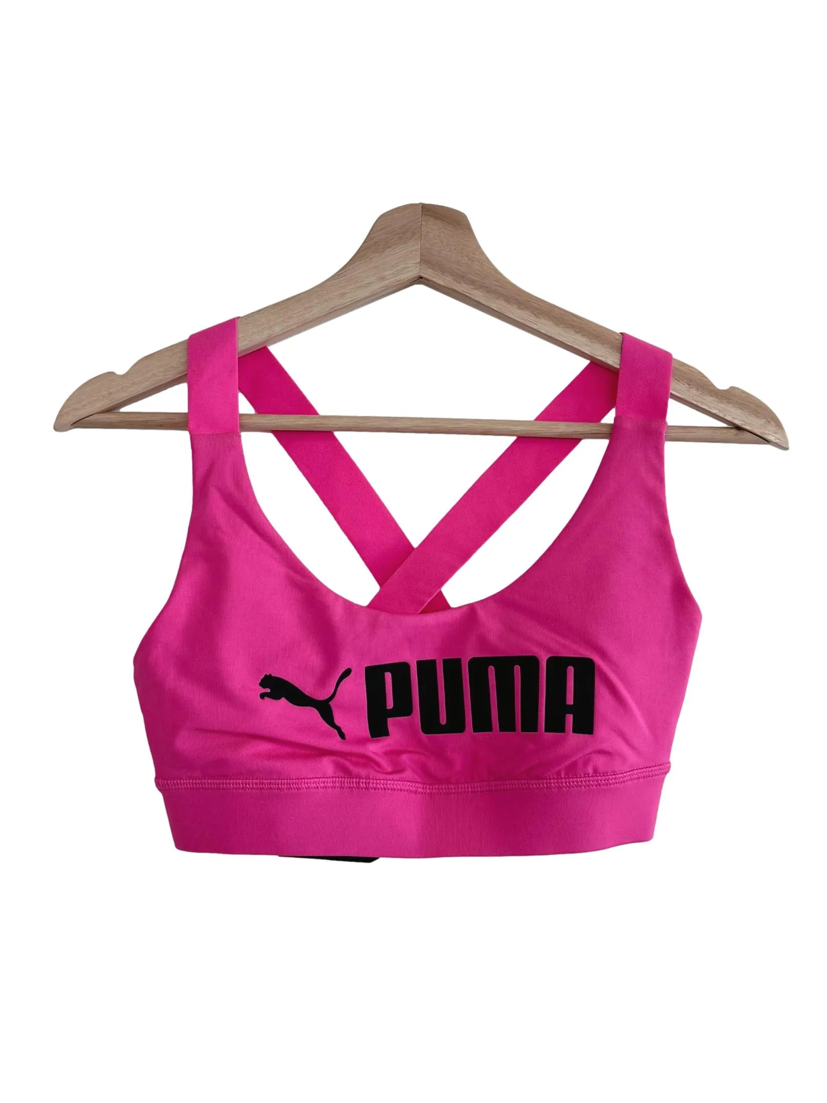 Pink Sports Bra