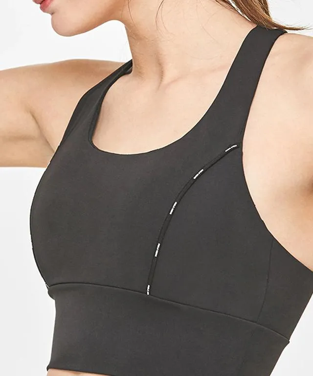 Piping Sports Bra
