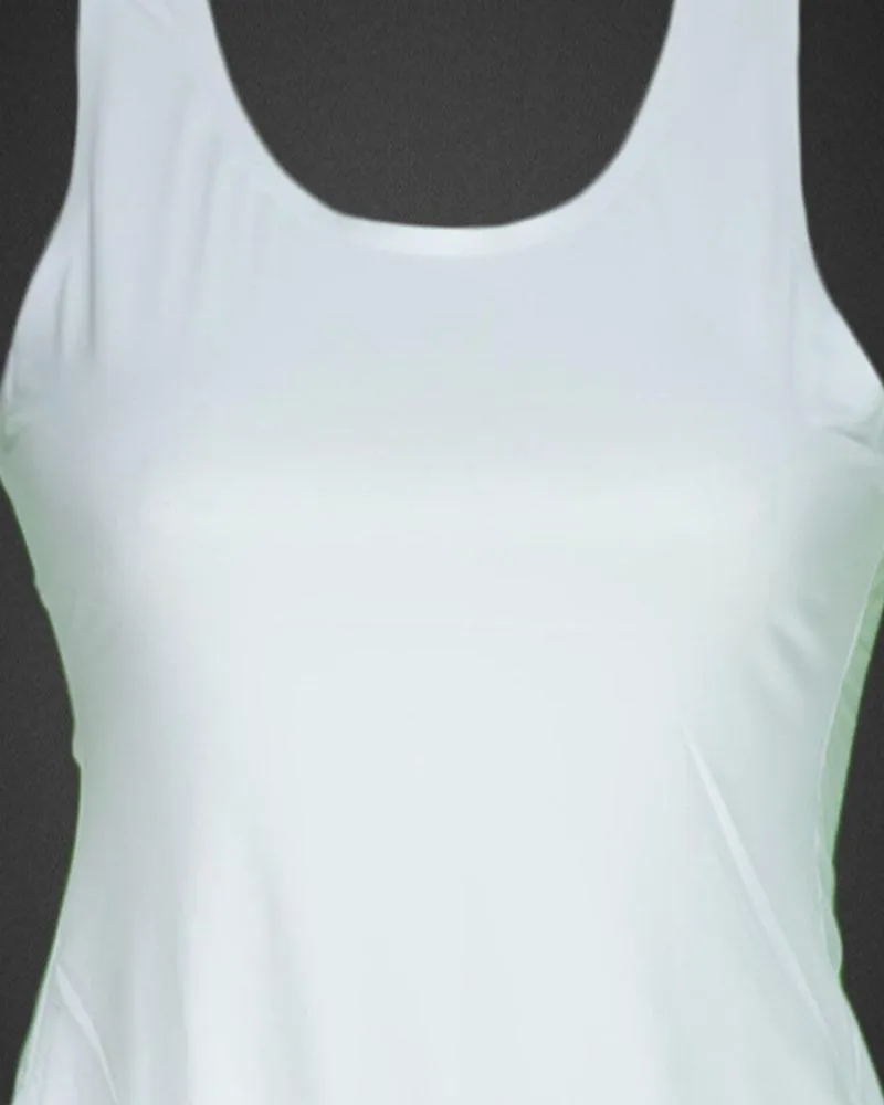Plain Fancy Camisole For Women - White Color - 184