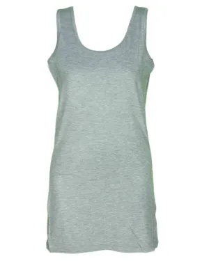 Plain Stretchable Camisole For Women - Light Grey Color - 830