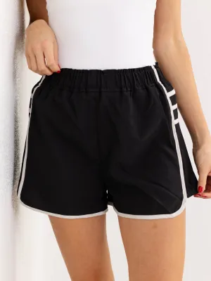 Pleated Detail Athleisure Short