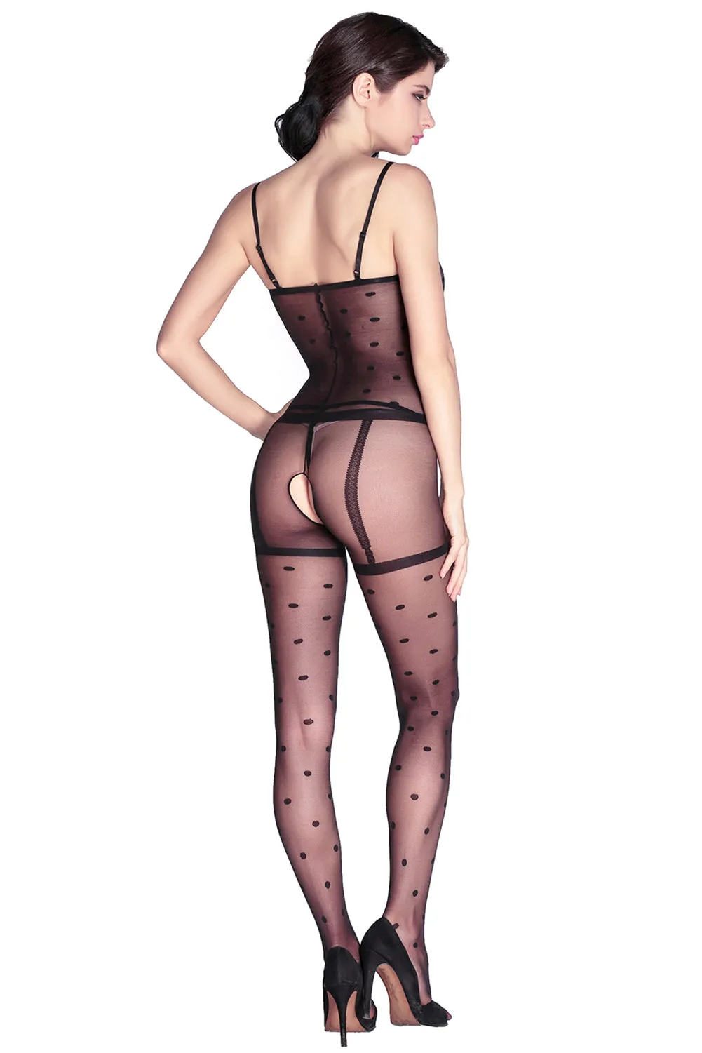 Polka Dot Bodystockings