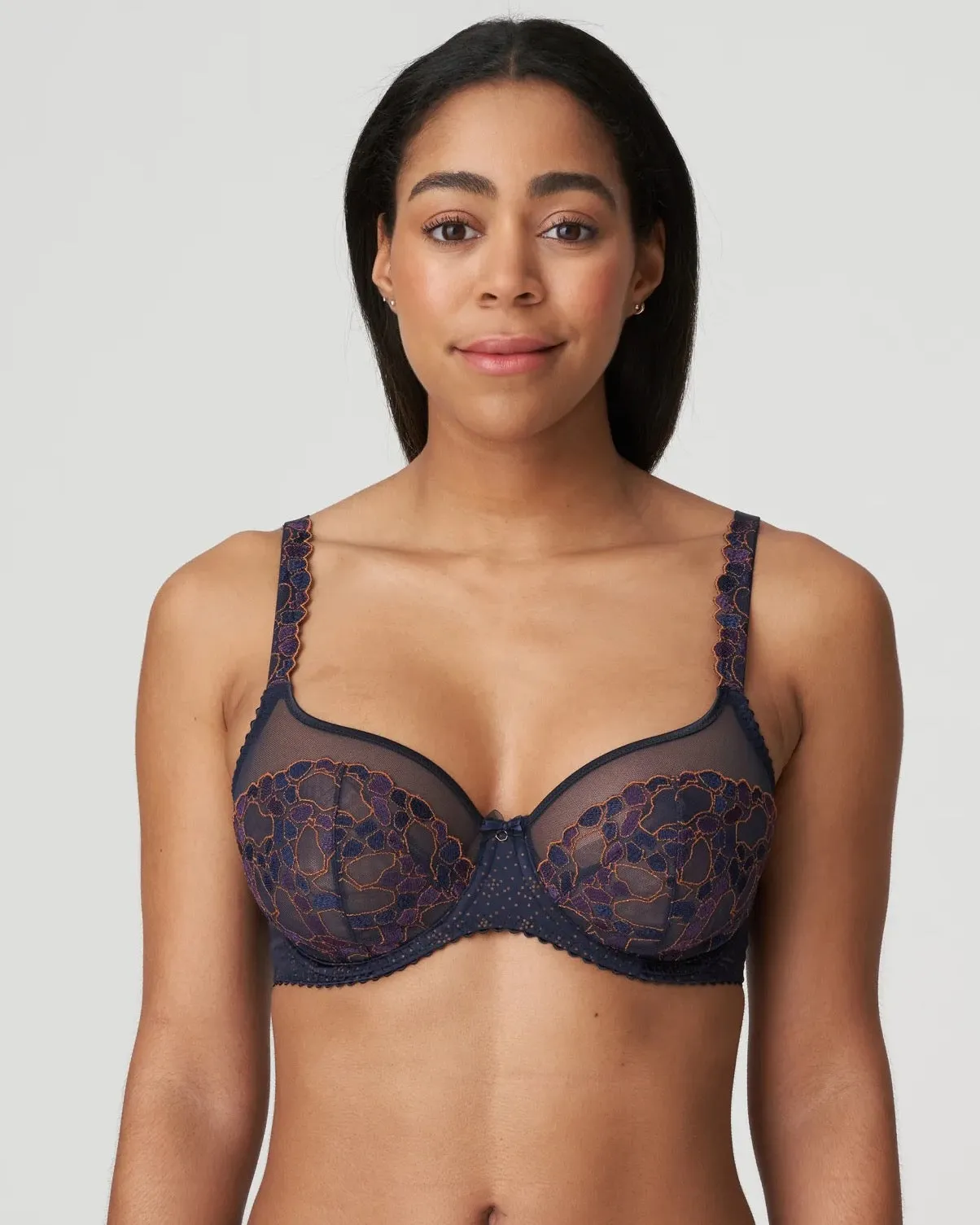 Prima Donna - Hyde Park - Vertical Seam Balcony Bra - Velvet Blue