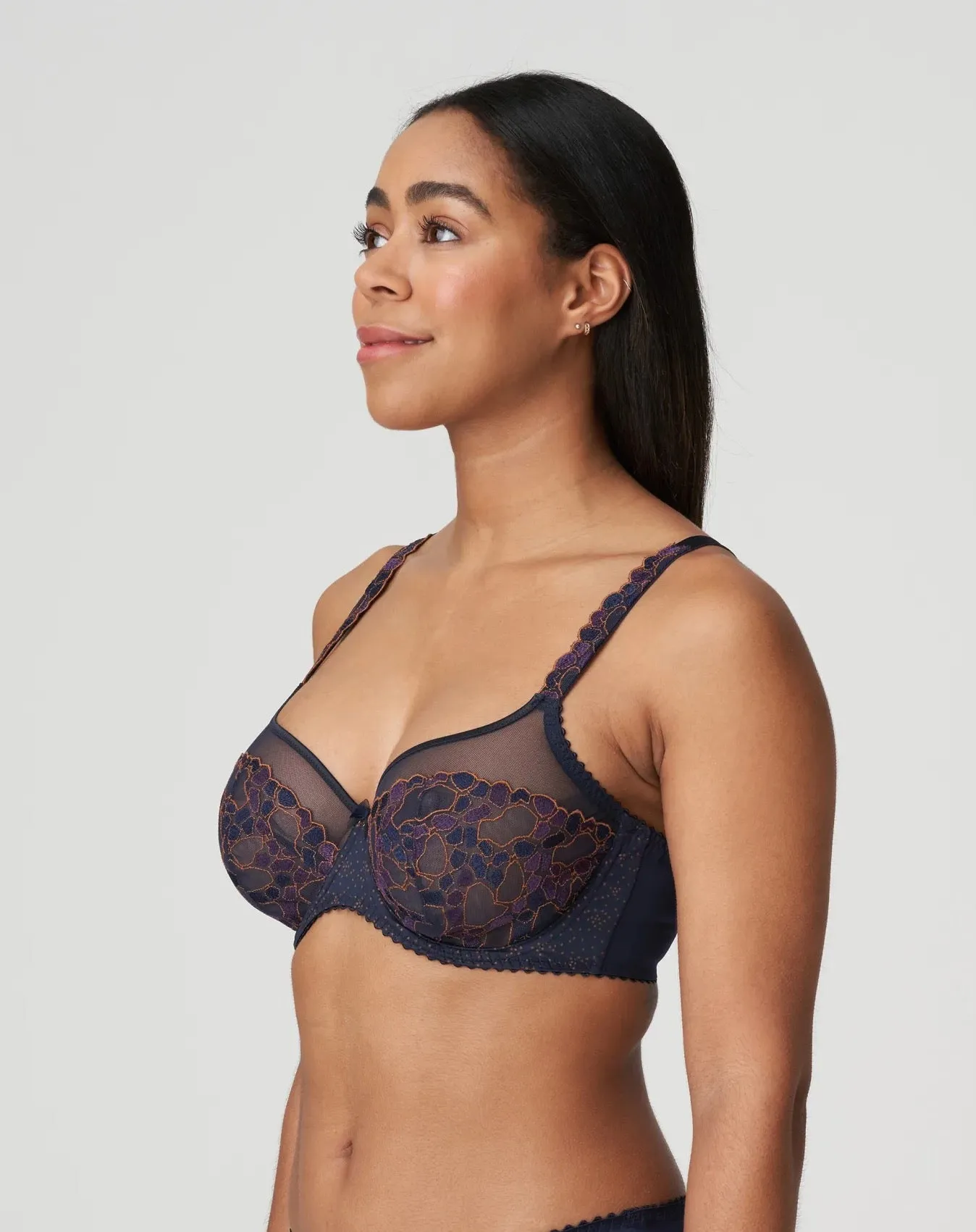 Prima Donna - Hyde Park - Vertical Seam Balcony Bra - Velvet Blue