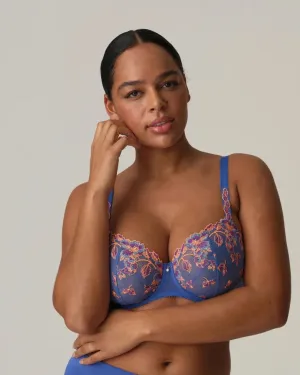 Primadonna - Lenca Vertical Seam Balcony Bra - Blue Eyes