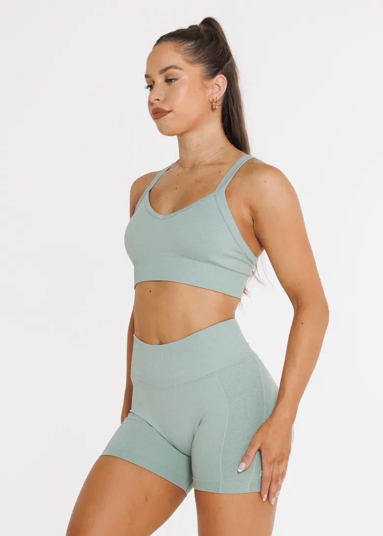 Prime Seamless Bra - Pistachio
