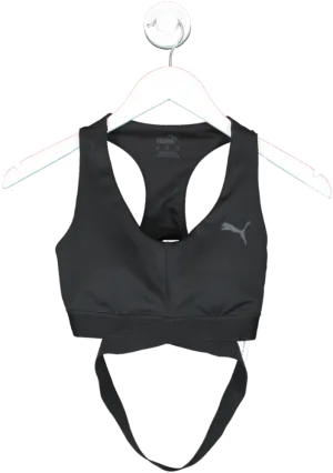 Puma Black Training Sports Bra UK XS