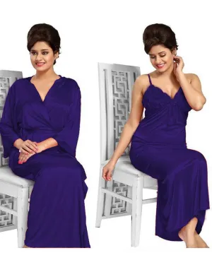 Purple Nighty - FL-536 - Flourish 2 Piece Nightwear