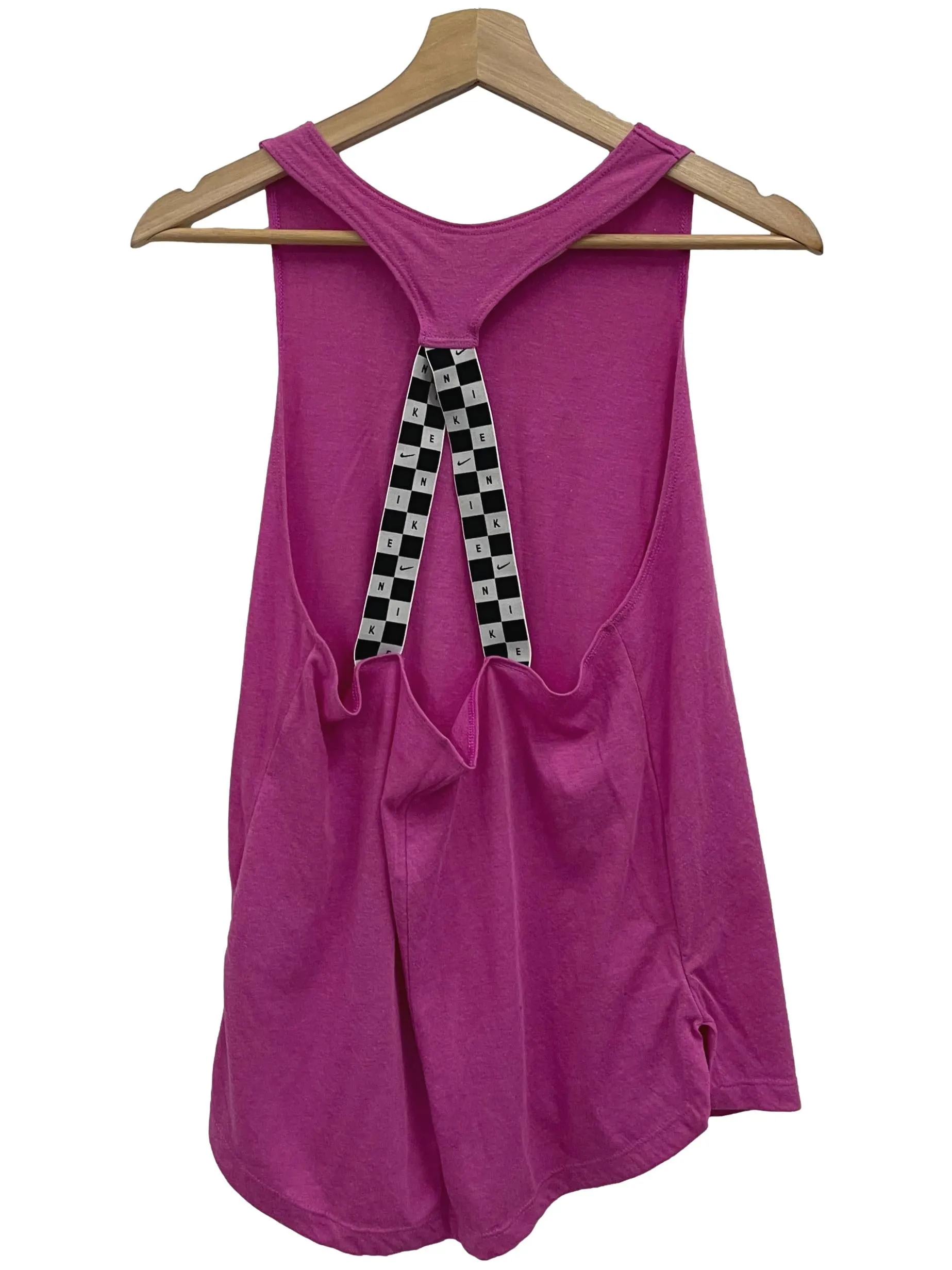 Purple Roundneck Sports Logo Tank
