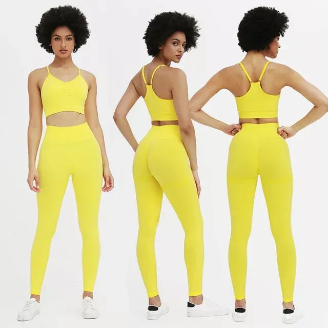 Push Up Yellow Set