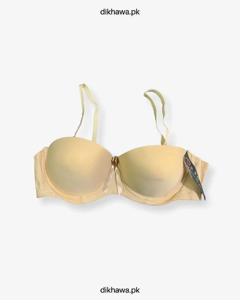 Pushup Bridal Bra - Skin - Single Padded Underwired Bra- 2021