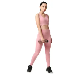 Quick-Dry Sports Bra & High Waist Legging Set